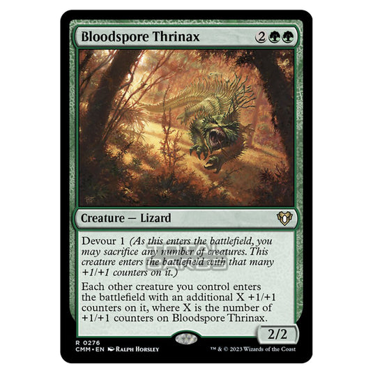 Magic The Gathering - Commander Masters - Bloodspore Thrinax - 0276