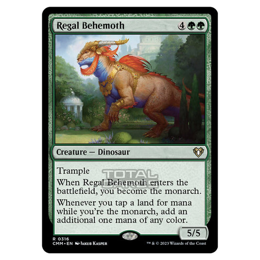 Magic The Gathering - Commander Masters - Regal Behemoth - 0316