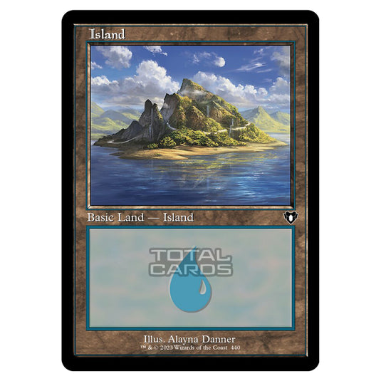 Magic The Gathering - Commander Masters - Island - 0440