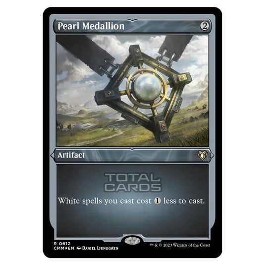 Magic The Gathering - Commander Masters - Pearl Medallion (Etched Foil) - 0612