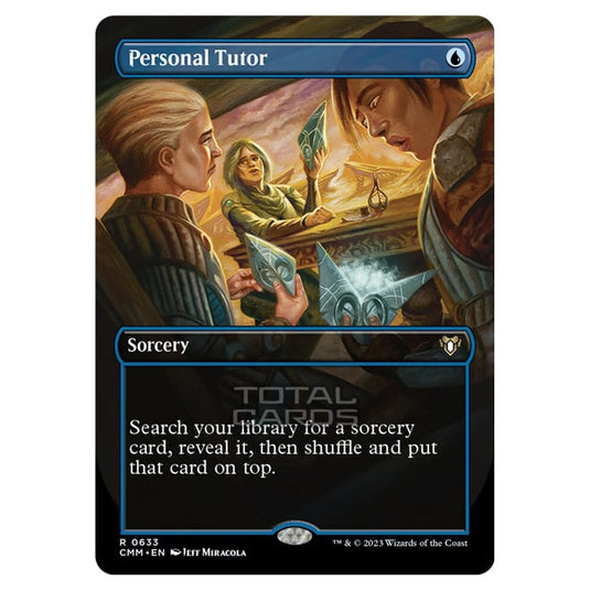 Magic The Gathering - Commander Masters - Personal Tutor (Borderless) - 0633