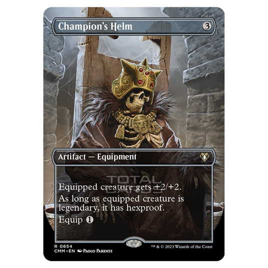 Magic The Gathering - Commander Masters - Champion's Helm (Borderless) - 0654