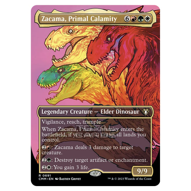 mtg zacama primal calamity commander deck Magic The Gathering - Commander Masters