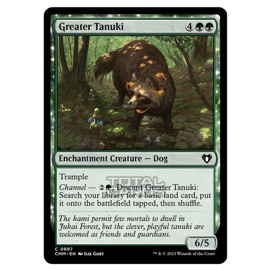 Magic The Gathering - Commander Masters - Greater Tanuki - 0897