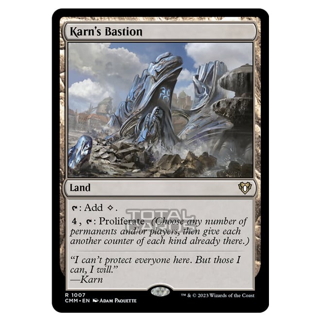 Magic The Gathering - Commander Masters - Karn's Bastion