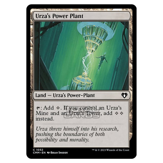 Magic The Gathering - Commander Masters - Urza's Power Plant - 1052