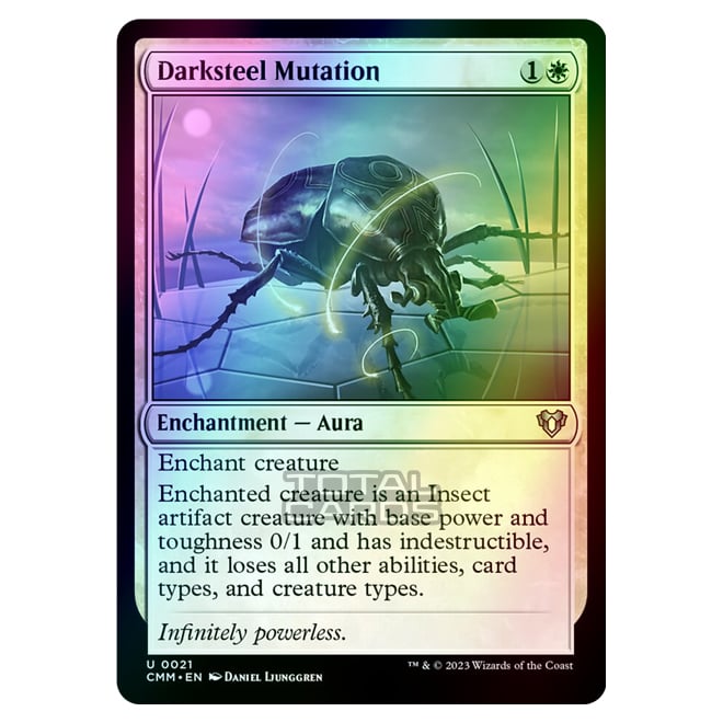 Magic The Gathering - Commander Masters - Darksteel Mutation