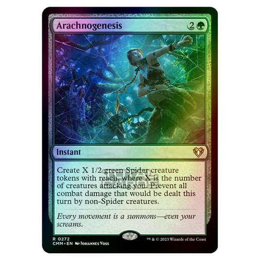 Magic The Gathering - Commander Masters - Arachnogenesis - 0272 (Foil)
