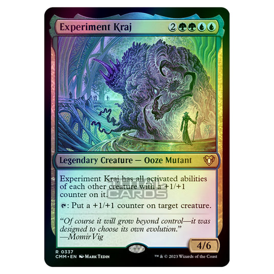 Magic The Gathering - Commander Masters - Experiment Kraj - 0337 (Foil)