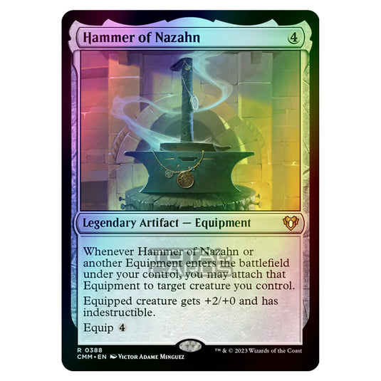 Magic The Gathering - Commander Masters - Hammer of Nazahn - 0388 (Foil)