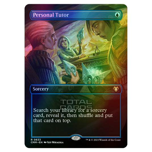 Magic The Gathering - Commander Masters - Personal Tutor (Borderless) - 0633 (Foil)