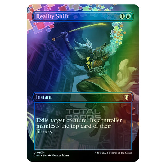 Magic The Gathering - Commander Masters - Reality Shift (Borderless) - 0634 (Foil)