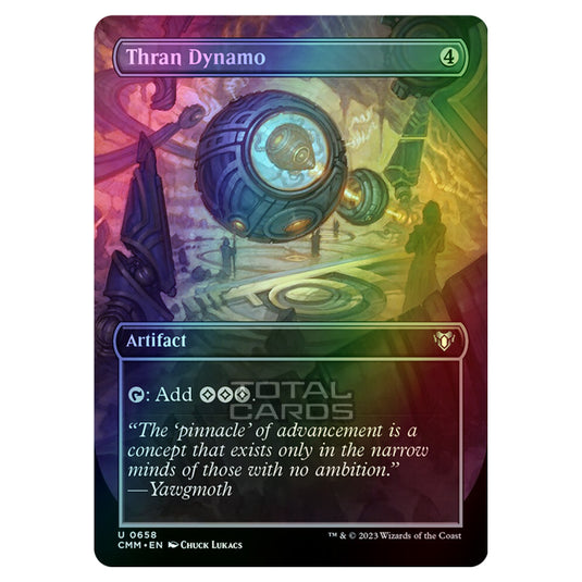 Magic The Gathering - Commander Masters - Thran Dynamo (Borderless) - 0658 (Foil)
