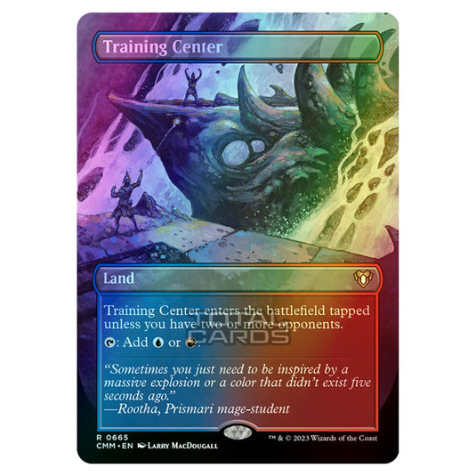 Magic The Gathering - Commander Masters - Training Center (Borderless) - 0665 (Foil)