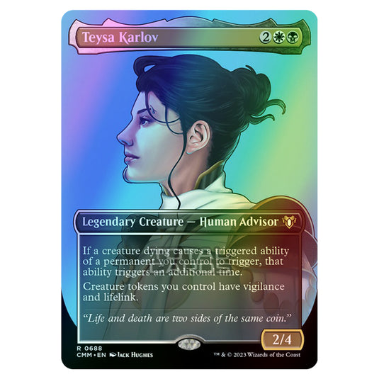 Magic The Gathering - Commander Masters - Teysa Karlov (Profile Card) - 0688 (Foil)