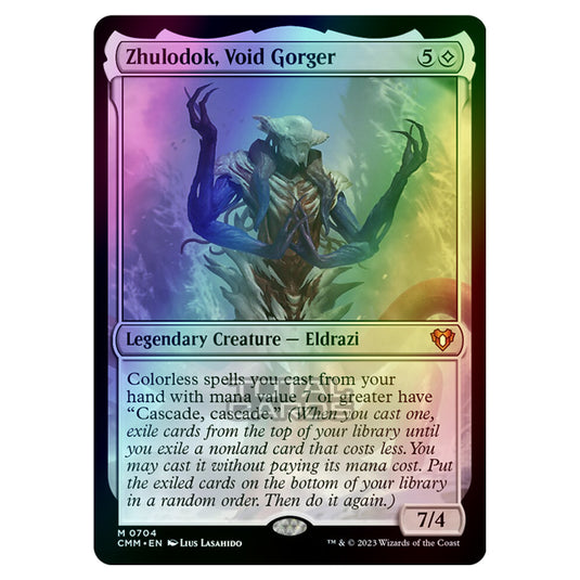 Magic The Gathering - Commander Masters - Zhulodok, Void Gorger - 0704 (Foil)
