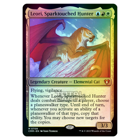 Magic The Gathering - Commander Masters - Leori, Sparktouched Hunter - 0709 (Foil)