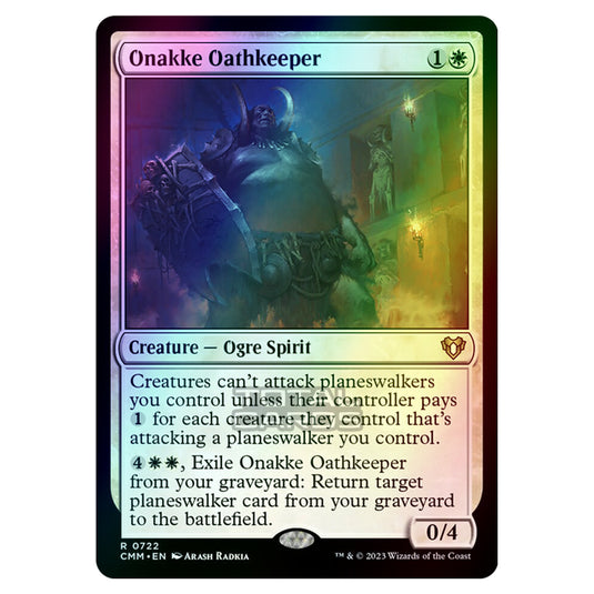 Magic The Gathering - Commander Masters - Onakke Oathkeeper - 0722 (Foil)