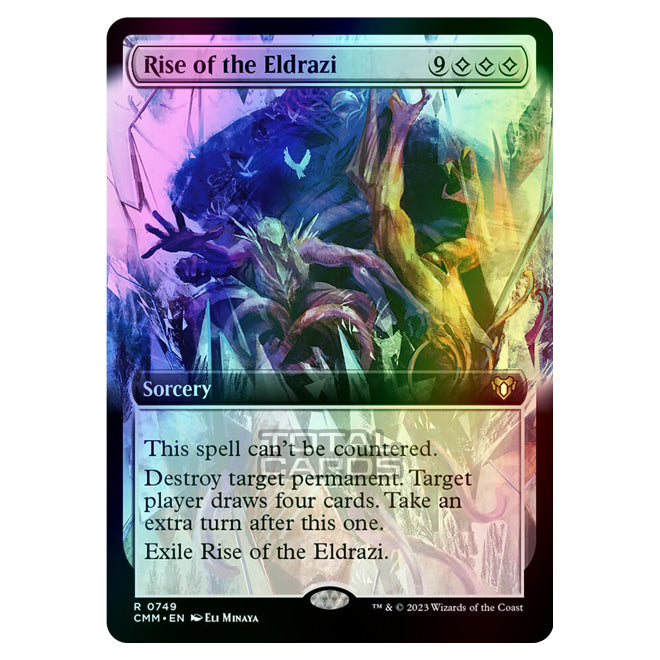 Magic The Gathering - Commander Masters - Rise of the Eldrazi (Extended Art) - 0749 (Foil) Magic The Gathering - Commander Masters - Rise of the Eldrazi (Extended Art) - 0749 (Foil)