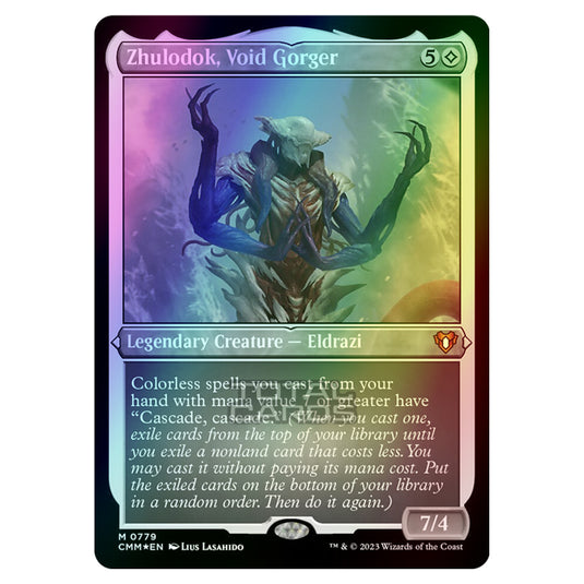 Magic The Gathering - Commander Masters - Zhulodok, Void Gorger - 0779 (Foil)
