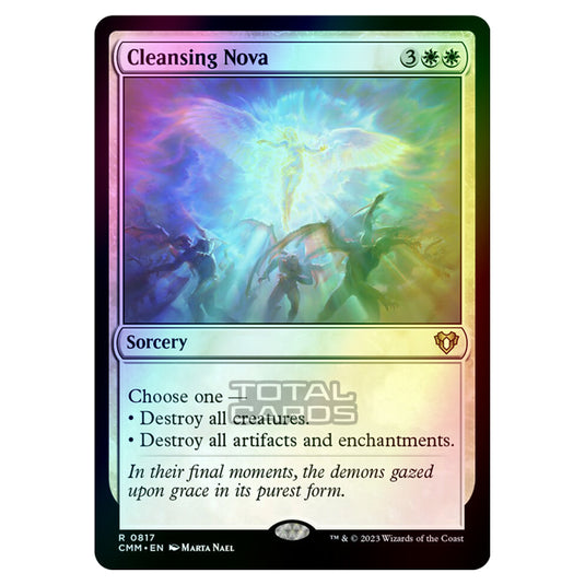 Magic The Gathering - Commander Masters - Cleansing Nova - 0817 (Foil)
