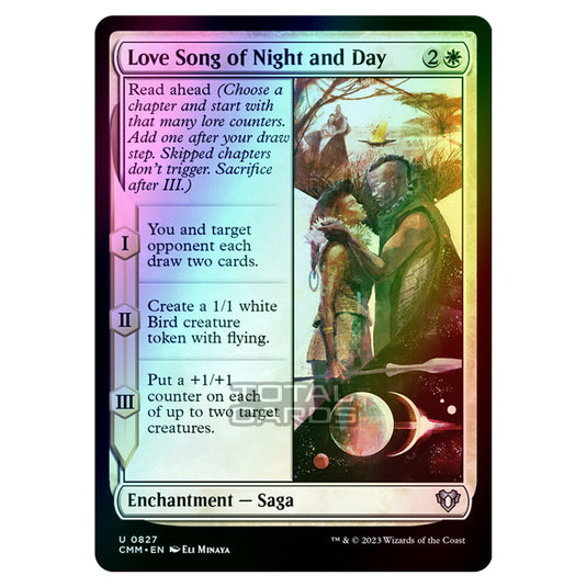 Magic The Gathering - Commander Masters - Love Song of Night and Day - 0827 (Foil)