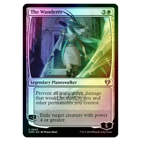 Magic The Gathering - Commander Masters - The Wanderer - 0843 (Foil)
