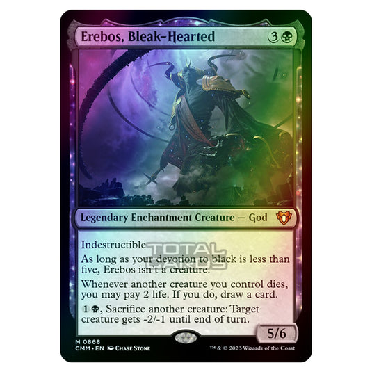 Magic The Gathering - Commander Masters - Erebos, Bleak-Hearted - 0868 (Foil)