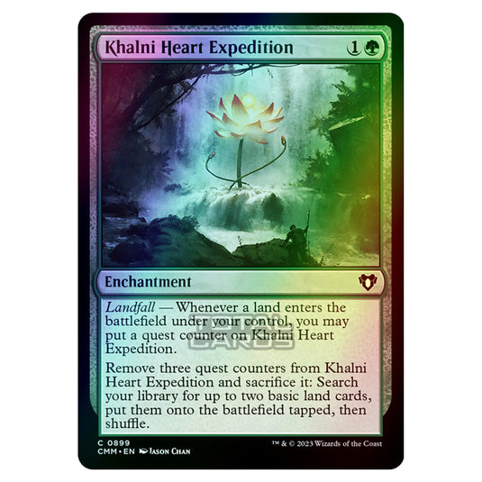 Magic The Gathering - Commander Masters - Khalni Heart Expedition - 0899 (Foil)