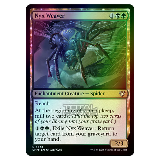 Magic The Gathering - Commander Masters - Nyx Weaver - 0933 (Foil)