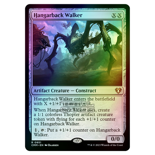 Magic The Gathering - Commander Masters - Hangarback Walker - 0951 (Foil)