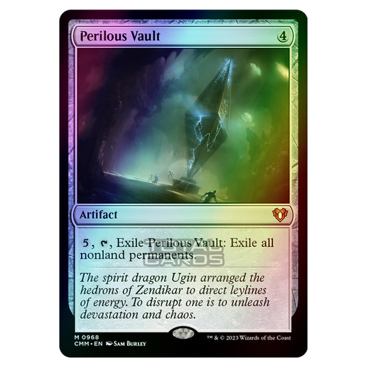 Magic The Gathering - Commander Masters - Perilous Vault - 0968 (Foil)