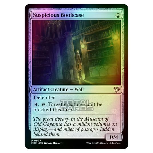 Magic The Gathering - Commander Masters - Suspicious Bookcase - 0977 (Foil)
