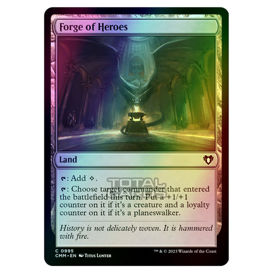 Magic The Gathering - Commander Masters - Forge of Heroes - 0995 (Foil)