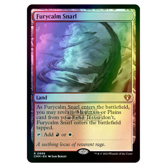 Magic The Gathering - Commander Masters - Furycalm Snarl - 0999 (Foil)