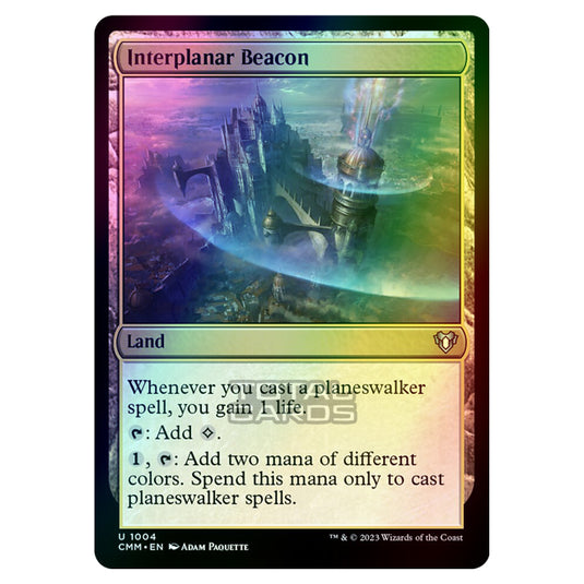 Magic The Gathering - Commander Masters - Interplanar Beacon - 1004 (Foil)