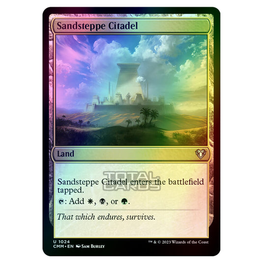 Magic The Gathering - Commander Masters - Sandsteppe Citadel - 1024 (Foil)