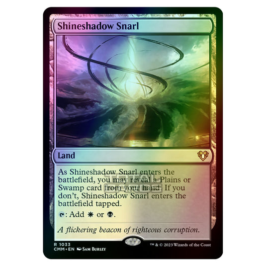 Magic The Gathering - Commander Masters - Shineshadow Snarl - 1033 (Foil)