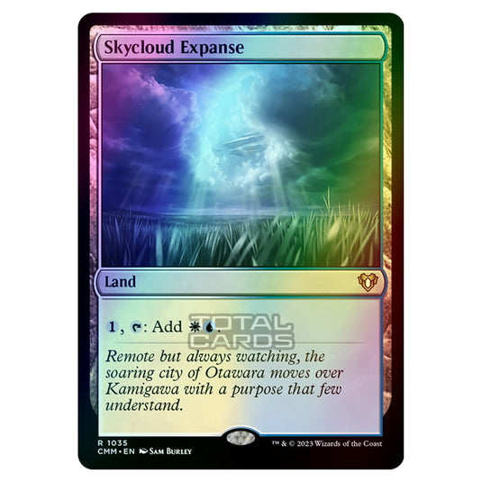 Magic The Gathering - Commander Masters - Skycloud Expanse - 1035 (Foil)