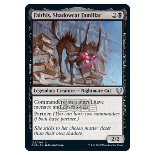 Magic The Gathering - Commander Legends - Falthis, Shadowcat Familiar - 126/361