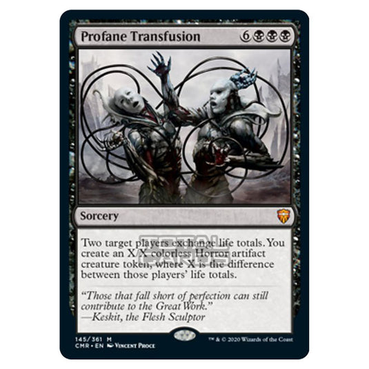 Magic The Gathering - Commander Legends - Profane Transfusion - 145/361