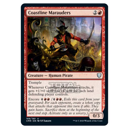 Magic The Gathering - Commander Legends - Coastline Marauders - 168/361