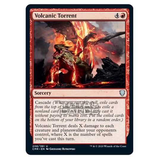 Magic The Gathering - Commander Legends - Volcanic Torrent - 208/361