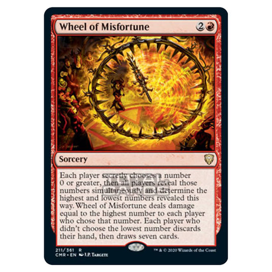 Magic The Gathering - Commander Legends - Wheel of Misfortune - 211/361