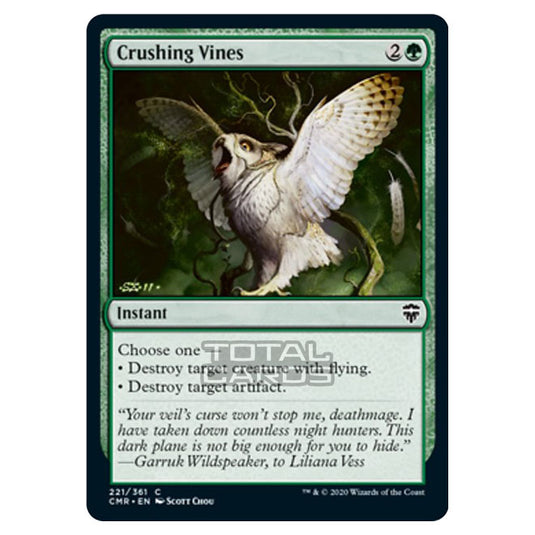 Magic The Gathering - Commander Legends - Crushing Vines - 221/361