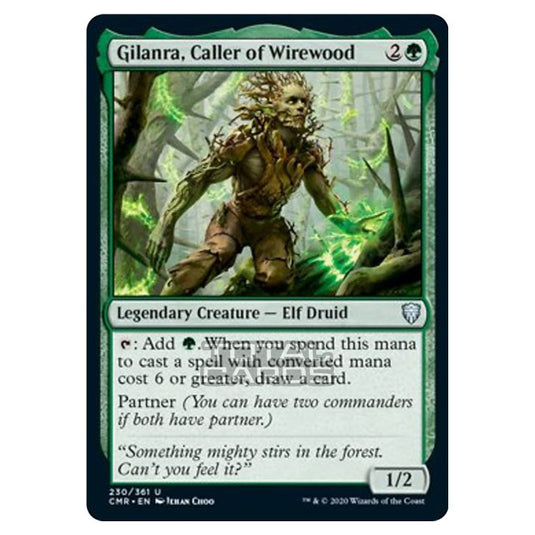 Magic The Gathering - Commander Legends - Gilanra, Caller of Wirewood - 230/361