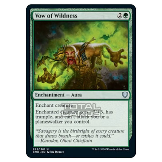 Magic The Gathering - Commander Legends - Vow of Wildness - 262/361