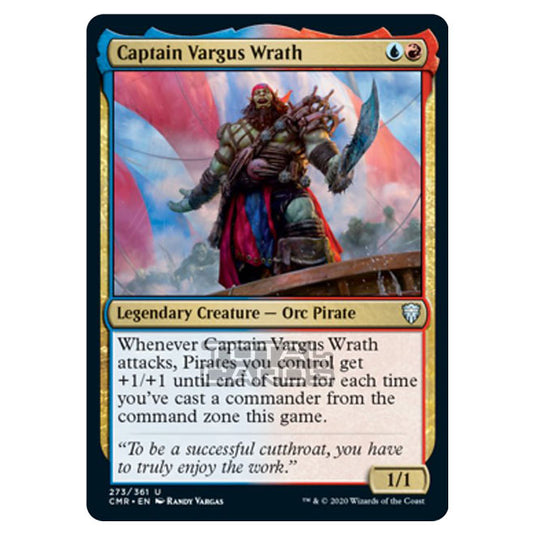 Magic The Gathering - Commander Legends - Captain Vargus Wrath - 273/361