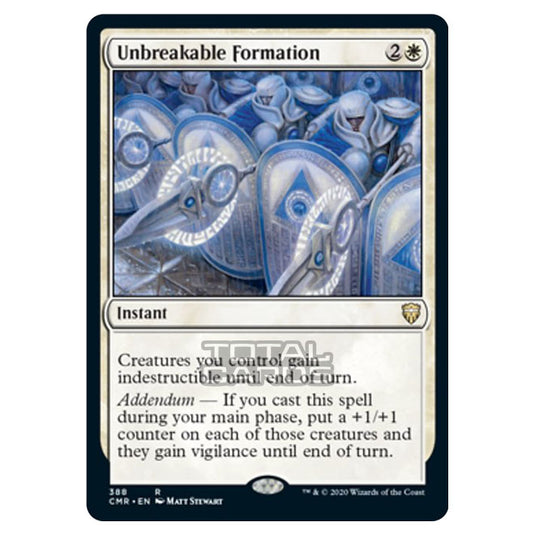 Magic The Gathering - Commander Legends - Unbreakable Formation - 388/361