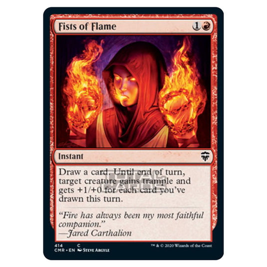 Magic The Gathering - Commander Legends - Fists of Flame - 414/361